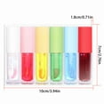 thumbnail image 3 of FKSESG 6 Color Fruit Flavor Temperature Changing Lip Glaze Lip Gloss 6 Packs Moisturizing Lipstick Lipstick 12ml, 3 of 9