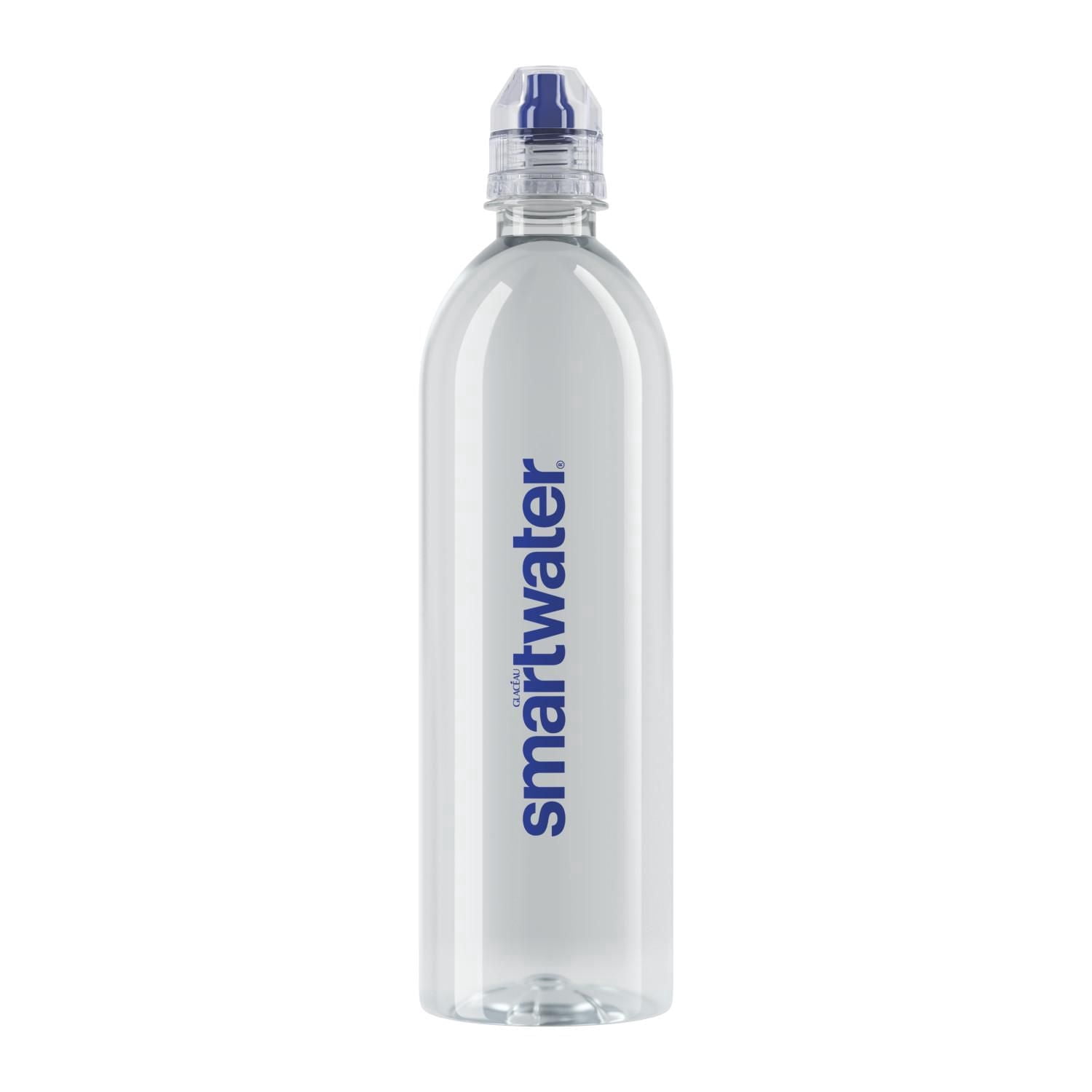 Glacéau smartwater, bouteille de 700 mL avec bouchon sport