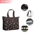 thumbnail image 2 of Pioneer Flower Floral Print Pattern Travel Tote Bags for Women Carry On,Large Weekender Bags for Women Travel,Multi Functional Duffle Bag for Work,Shopping,Sports, 2 of 5