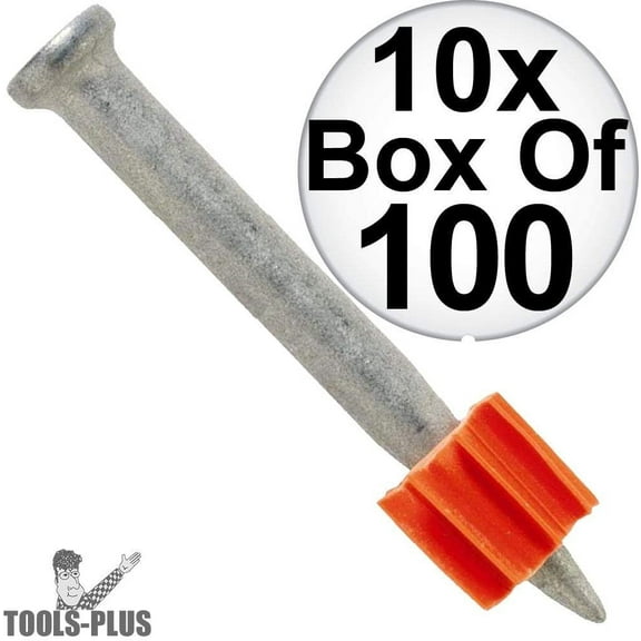 Itw 00774 1-1/2" Powder Fastener Plated Pin 1512 100 Count