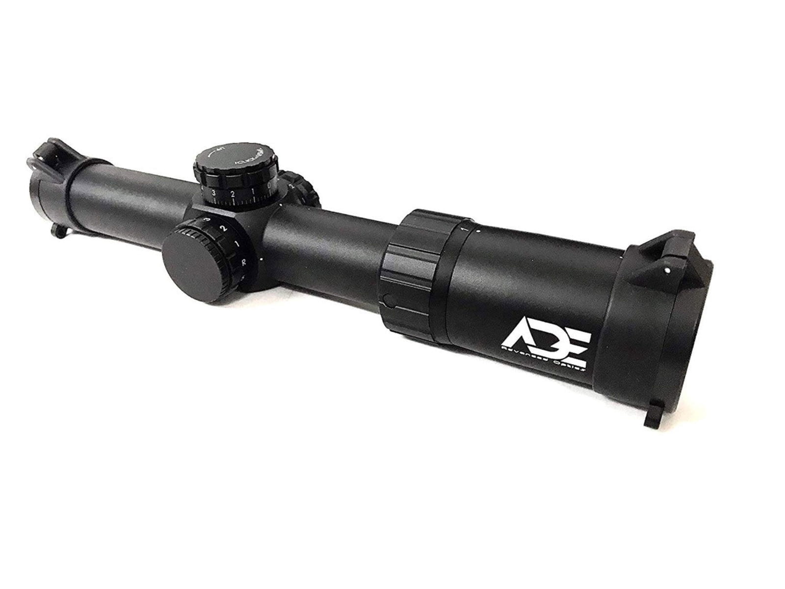 ADE Advanced Optics mm Rifle Scope, 30mm, Illuminated Mil Dash Reticl