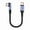 Cable Length:15cm,shape,Bend TypeC Straight, variant on 90 Degree Angled Tip Type C to Type C Fast Charging Cable Short Portable Data Cord for Quick Stable Charging 15/30cm