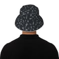 thumbnail image 5 of Salouo Wireless Antenna Icon Print Unisex Bucket Hat, Outdoor Summer Beach Fishing Sun Hat Fun Outdoor Vacation Hat for Men Women Teens,Reversible Double-Side-Wear, 5 of 6