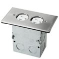 thumbnail image 3 of Sunlite Stainless Steel Recessed Floor Plate, 3 of 4