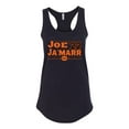 thumbnail image 2 of Wild Bobby, Cincinnati Football Joe Ja'Marr 22 Sports Women Racerback Tank Top, Black, Small, 2 of 5