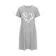 thumbnail image 4 of Camisón corto de mujer, vestido de largo medio con estampado de moda, camisón corto extragrande de mujer, camisón de manga corta con estampado de pecho a la moda, camisón de mujer, 4 of 6