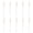 White, variant on YIFAEUX 10Pcs Plastic Golf Scoring Pens Wear Resistant Bright Color Lightweight Portable Golf Pencils Score Pens Accessory