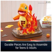 4D Build, Pokémon Charmander 3D Model Kit, Pokémon Figure, Kanto First Partner Collection, Desk Décor, 241 Pieces, Gift Ideas for Ages 12 & Up