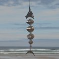 thumbnail image 4 of In the Breeze Fish Shimmer Helix Hanging Wind Spinner, Stainless Steel, Marlin, 4 of 4