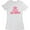 White, variant on Red Queen Crown Printed Lady Shirt Black Short Sleeve Tee Small