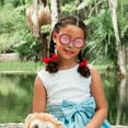 thumbnail image 4 of CRILSTYLEO 3Ud Gafas Decorativas De Sandía Multicolor Para Fiesta Tropical Accesorios Hawaianos Y Cómodo, 4 of 7