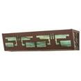thumbnail image 3 of Meyda Tiffany 71035 Southwest Mission 4 Light 27" Wide Bathroom Vanity Light - Rust, 3 of 4