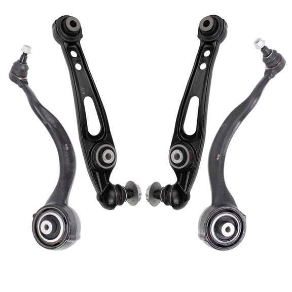 TRQ Front Lower Control Arm with Ball Joint Set For 13-17 Land Rover Range Rover PSA60553