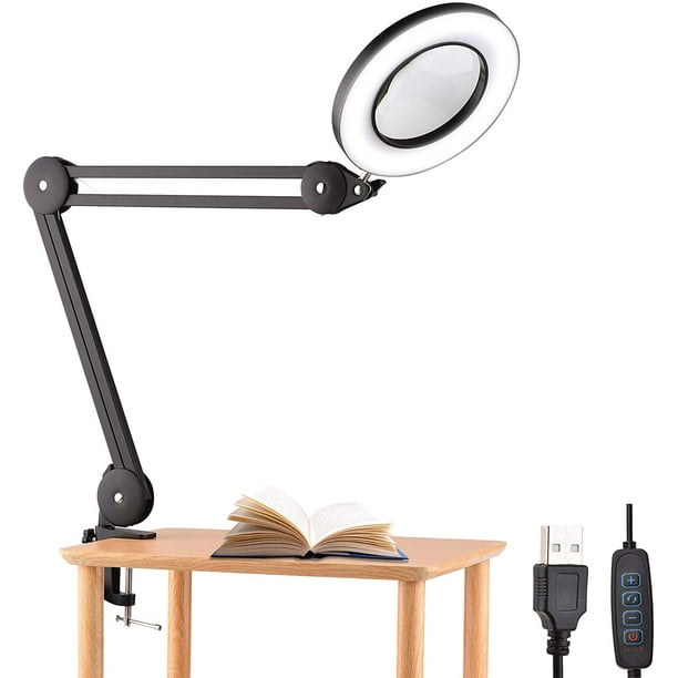Lampe de bureau LED Eye-Caring Lampe de Table D'étude Port de