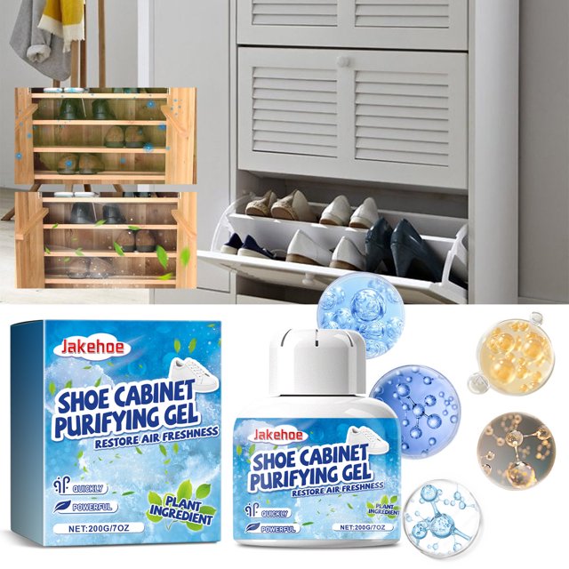 ¡Ofertas Imperdibles!, Desodorante para armarios de zapatos, caja para armarios de zapatos, control de olores, retención de olores, desodorante y ambientador, 200 g Akmoler
