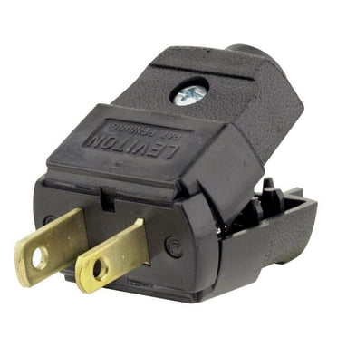 Leviton 101-2EP EB Plug Polar 2P3W 15A125V