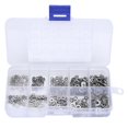 thumbnail image 1 of Kit de 500 rondelles plates et joints à ressort en acier inoxydable M1.6 M2 M2.5 M3 M4, 1 of 4