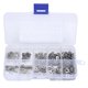 thumbnail image 1 of 500Pcs Stainless Steel Flat Washers and Spring Washers Kit M1.6 M2 M2.5 M3 M4, 1 of 4