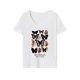 thumbnail image 1 of Camiseta para mujer básica camiseta cómoda verano tops cuello redondo camisa para vacaciones XL, 1 of 7