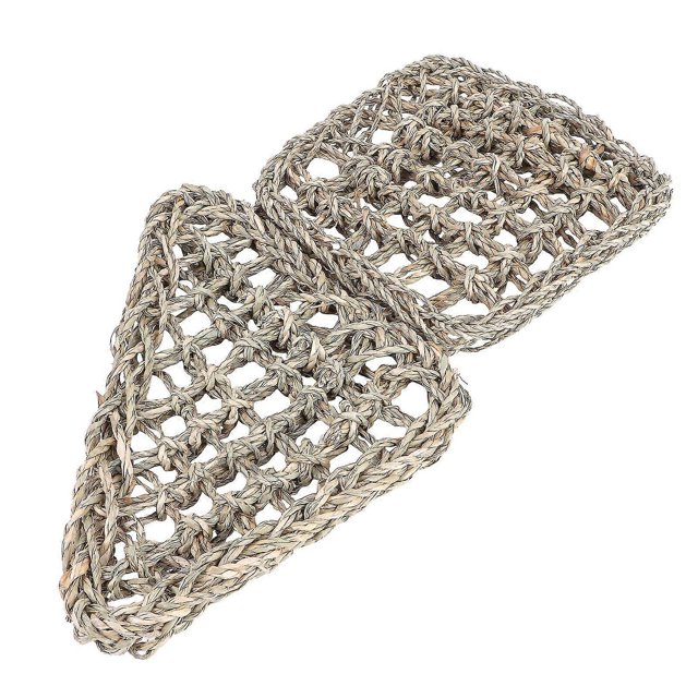 piezas de cama para dormir con forma de serpiente y lagarto, hamaca para reptiles, cojín de algas marinas (marrón claro), 20 x 20 cm