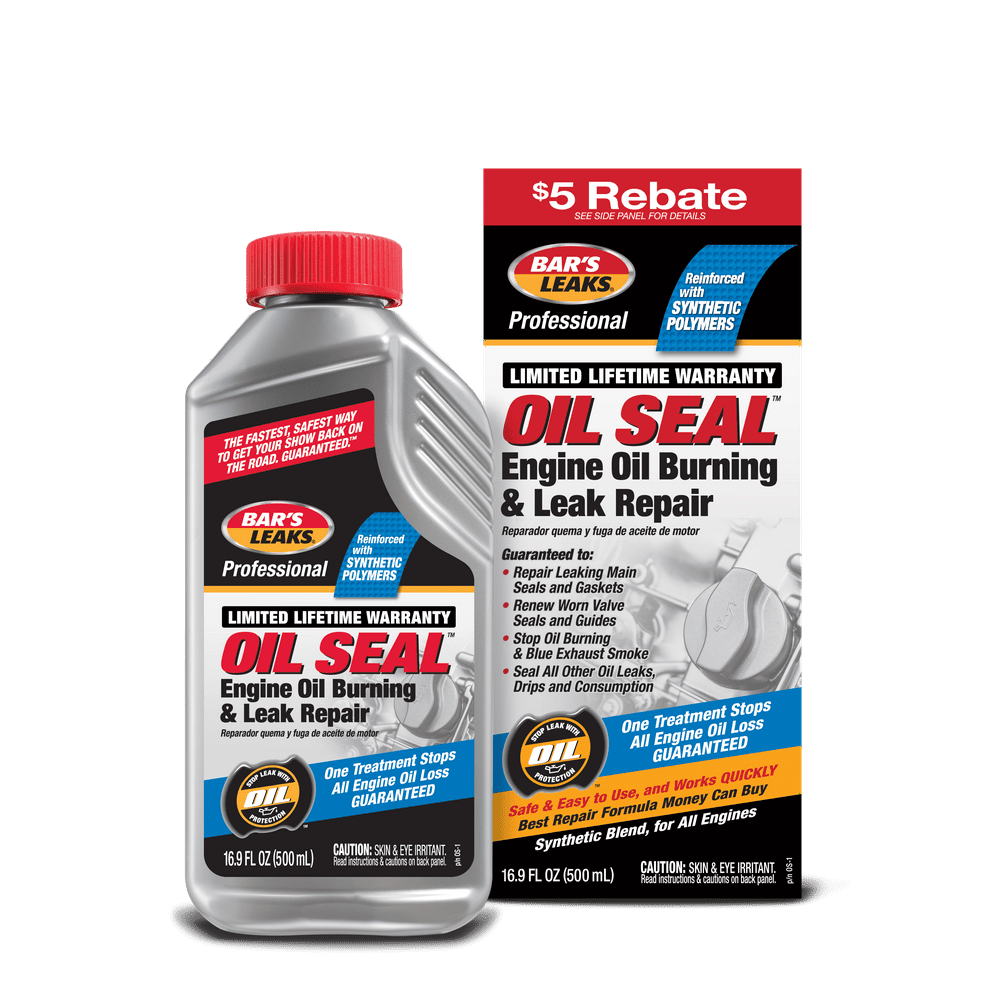 Bar's Leaks Oil Seal Engine Oil Burning Additive 16.9 oz
