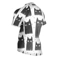 thumbnail image 3 of joogoo Cat Pattern Men's Cycling Jerseys Mountain Bike Short Sleeve Tops 3XL, 3 of 7