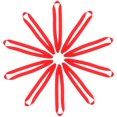 thumbnail image 1 of Medal Ribbons Competition Neck Lanyard Flat Lanyards Participation Medals Sports Polyester Red 10 Pcs, 1 of 6