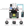 thumbnail image 2 of Placa de amplificador de audio digital TPA3116D2 DC 12-24V 50Wx2 Salida de doble canal, 2 of 6