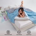 thumbnail image 2 of ROSEKIND Cooling Comforter for Hot Sleepers, OEKO-TEX Certified Lightweight Blanket, Soft & Breathable Cooling Quilt, 80x90in, Iced Lavender, 2 of 8