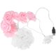 thumbnail image 1 of Lámpara de cadena con forma de flor única, lámpara USB de ambiente, decoración, adorno de escena, 1 of 5