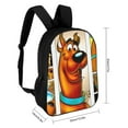 thumbnail image 2 of Scooby Doo Daypack 17 Inch Schoolbag Backpack Rucksack Large Capacity Shoulder Bag Travel Bags Students Bookbag, 2 of 8