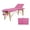 PINK, variant on YRLLENSDAN,Massage Tables Portable,Portable Lash Bed,Spa Beds for Esthetician,with Adjustable Backrest and Armrests,Foldable,Pink