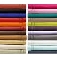 thumbnail image 5 of 1500 Series Microfiber Bed Sheets 4-Piece Set, Deep Pocket, Queen Burgundy, 5 of 6