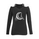 thumbnail image 5 of Blusa informal de manga larga con cuello en V y hombros descubiertos para mujer Fridja  FKASFK3840, 5 of 5