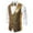 Gold, variant on ICHUANYI Men's Fall Winter Vests Fashion Personality Sequins Casual Vest Jacket