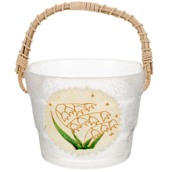 Fruit Bucket Glass Ice Cube Bucket Creative Bucket Bar Pub Ice Cube