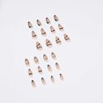 thumbnail image 3 of False Nails French Manicure White Glitter Cover Medium Tips, 3 of 5