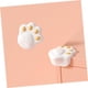 thumbnail image 2 of 8 Uds. Almohadilla de choque con garra de gato, perilla de puerta, parachoques, cojines de mesa, protectores de seguridad, protectores de goma, anticolisión para bebés blancos, 2 of 5