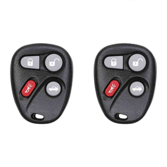 Car Key Fob Keyless Entry Remote for Chevrolet Venture 2001-2005 FCC L2C0007T Part Number 10335587 Pack of 2