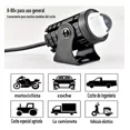 thumbnail image 4 of Par Luces Led Auxiliares Faros De Lupa Para Auto Moto, 4 of 8
