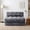 Gray, variant on Home Folding Sofa Bed, Portable Boneless Convertible Floor Couch for Adult W/Pillow Sleeper Sofa & Back Support, Foldable Chair Bed Mattress Comfort Floor Sofa Sleeper for Living Room,Beige,Single