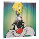 thumbnail image 2 of Cortina de ducha de tela de poliéster impermeable Bugs Bunny, decoración de baño, kit de cortina de ducha con ganchos, 72 x 72 pulgadas, 2 of 8