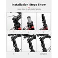 thumbnail image 5 of MTB Stem Riser Vástago de bicicleta de 28,6 mm, aleación de aluminio Manillar Elevador de horquilla Extensor de extensión MTB Extensor de bicicleta Elevador para bicicleta de carretera BMX (138 mm) TUNC Sencillez, 5 of 5