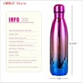 thumbnail image 4 of 500ml Double-Wall Stainless Steel Thermos Insulated Vacuum Flask Cola Water Beer Outdoors Sport Water Bottle, 4 of 6