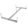 thumbnail image 1 of Econoco GW-G48 Base de Gondole pour Panneaux de Grille - Chrome, 1 of 1