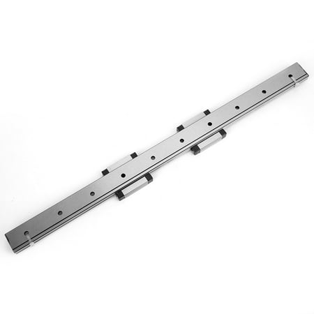 

Octpeak 400mm Miniature Linear Guide Rail，Miniature Linear Guide + 2pcs 24mm Width Slide Block，for Automated Equipment，precision Measuring Equipment