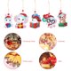 thumbnail image 2 of Cuadros Decorativos Colgante de árboles de Navidad colgante de pintura de diamante 5D de doble cara (GP007) Sywqhk Nuevos Originales, 2 of 9
