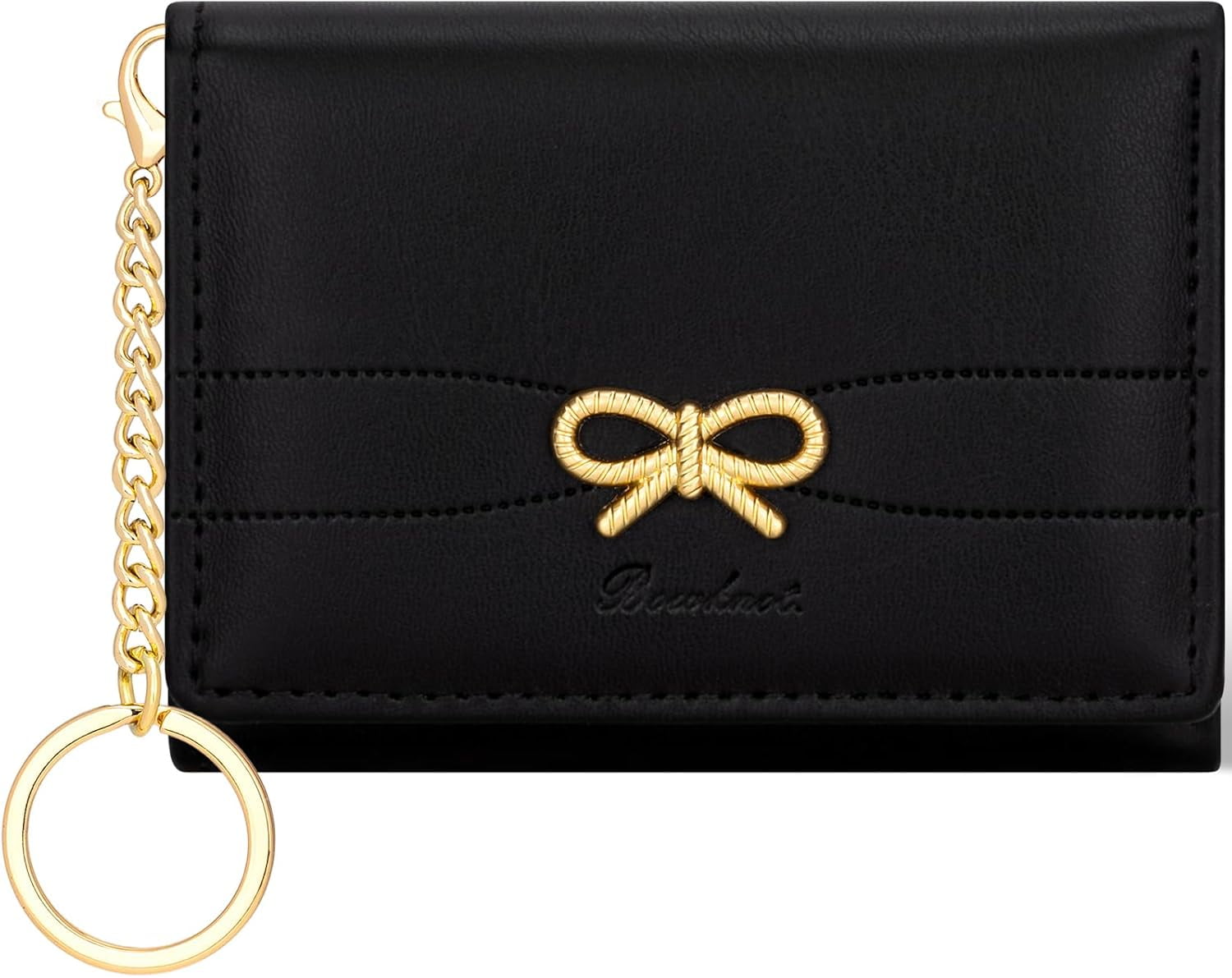 Piccolo portafoglio Coquette Bow Wallet per ragazze carino portafoglio
