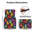 thumbnail image 5 of Fuzoiu Colorful Cats Print Carpet Floor Mats for Car,Car Foot Mat Set,Universal Fit 4 Piece Mat Pad Set,Fits Most Cars Trucks Vans Sedans SUV Auto Carpet Mat Se, 5 of 7