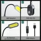 thumbnail image 2 of Lámpara de acuario UPETTOOLS LED con clip para pecera de 5 galones, 2 of 7